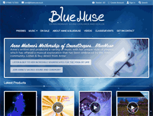 Tablet Screenshot of bluemuse.co.uk